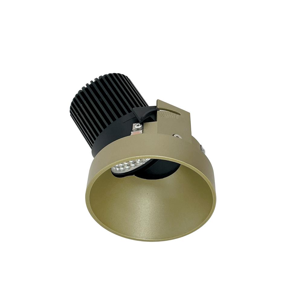 4" Iolite LED Round Trimless Adjustable Slot, 1000lm / 14W, 4000K, Champagne Haze Finish