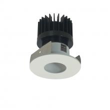 Nora NIOB-2RPH50XMPW/HL - 2" Iolite LED Round Pinhole, 1500lm/2000lm/2500lm (varies by housing), 5000K, Matte Powder White