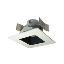 Nora NLCBC2-55640BW/10 - 5" Cobalt Click Square Retrofit Reflector with Square Aperture, 1000lm / 12W, 4000K, Black