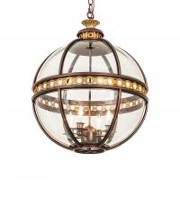 Meyda Blue 240983 - 21" Wide Guilloche Pendant
