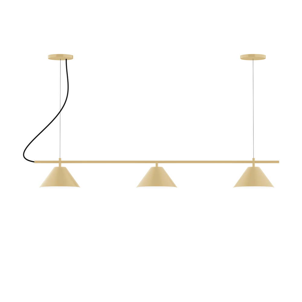 3-Light Linear Axis Chandelier (8" Axis pack)