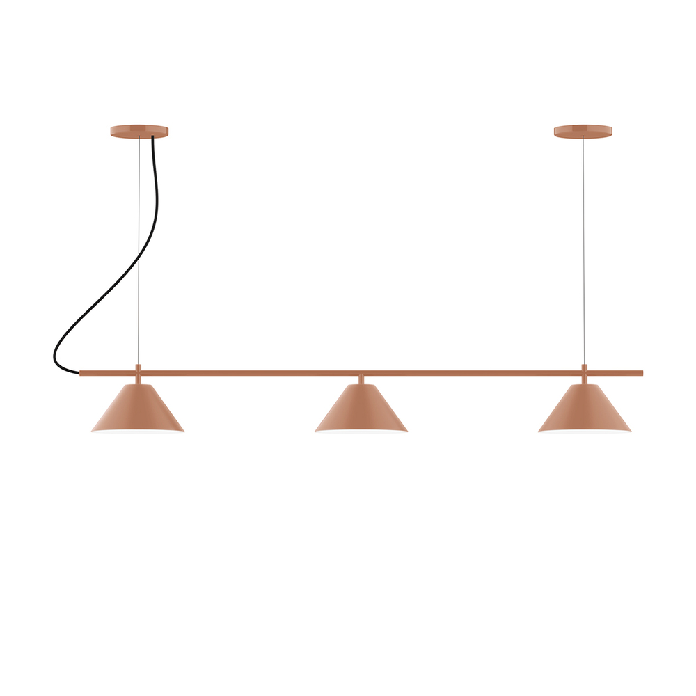 3-Light Linear Axis Chandelier (8" Axis pack)