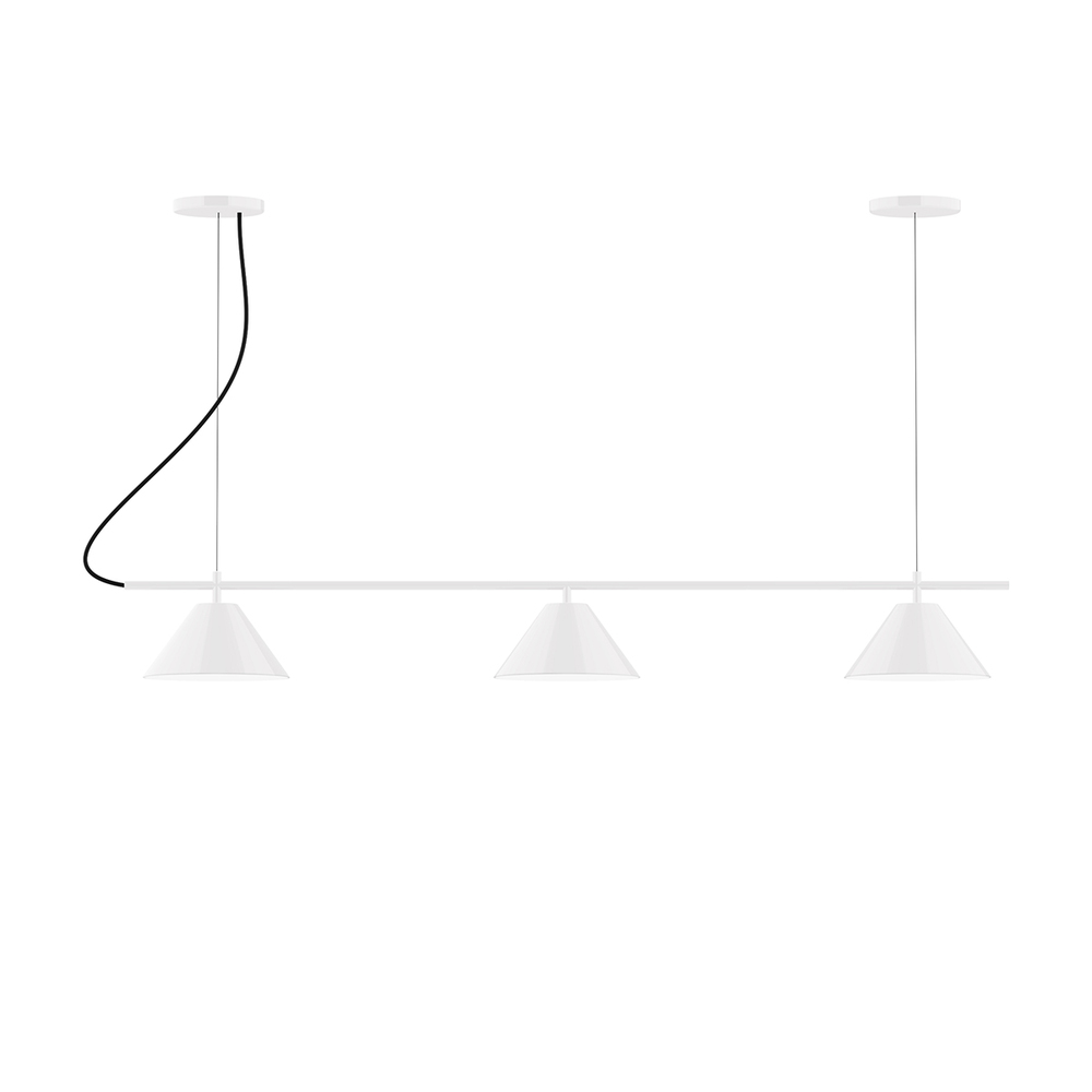 3-Light Linear Axis Chandelier (8" Axis pack)