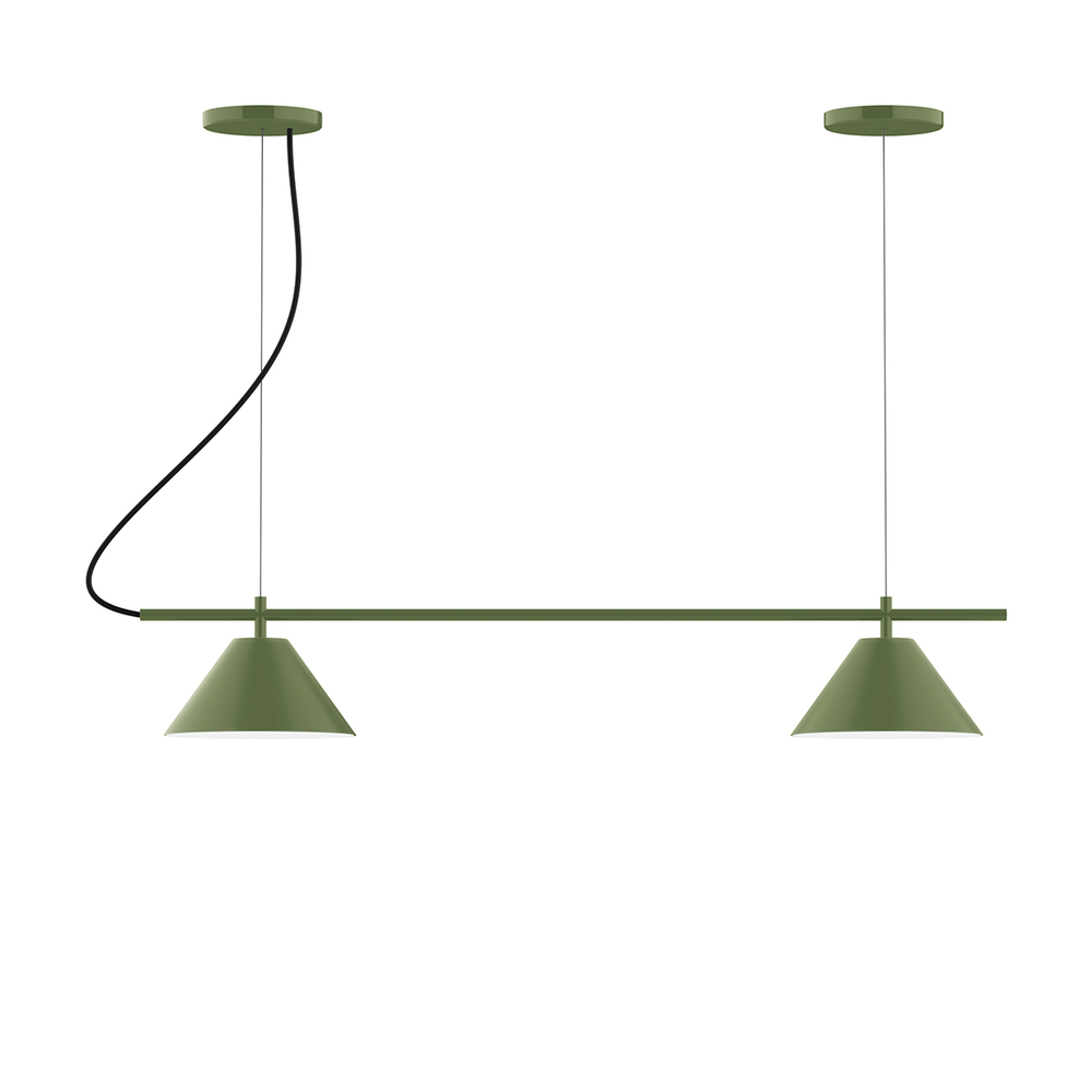 2-Light Linear Axis Chandelier (8" Axis pack)