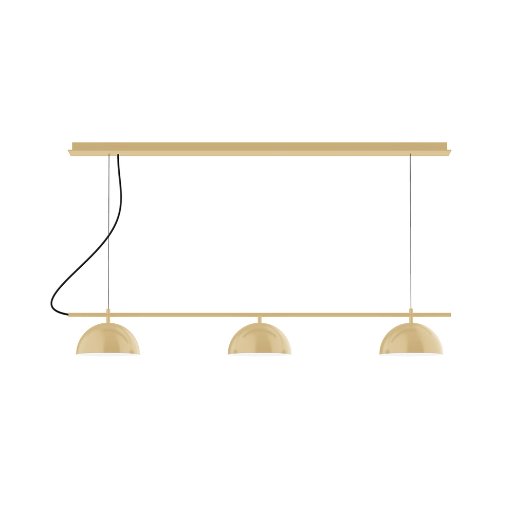 3-Light Linear Axis Chandelier (8" Axis pack)