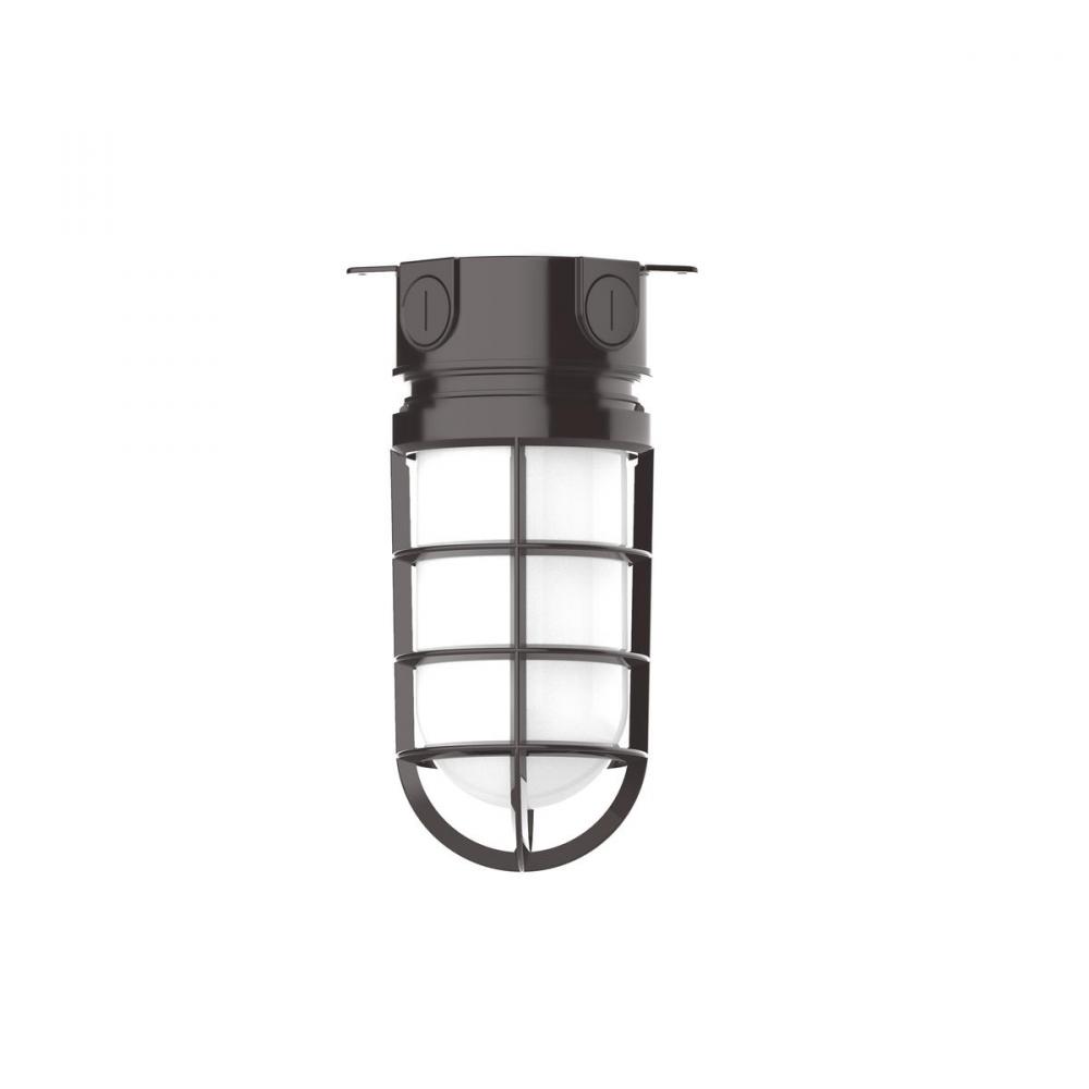 5 1/2" Vaportite flush mount ceiling light, Architectural Bronze