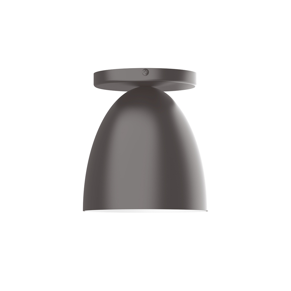 6" Jill Flush Mount, Cream