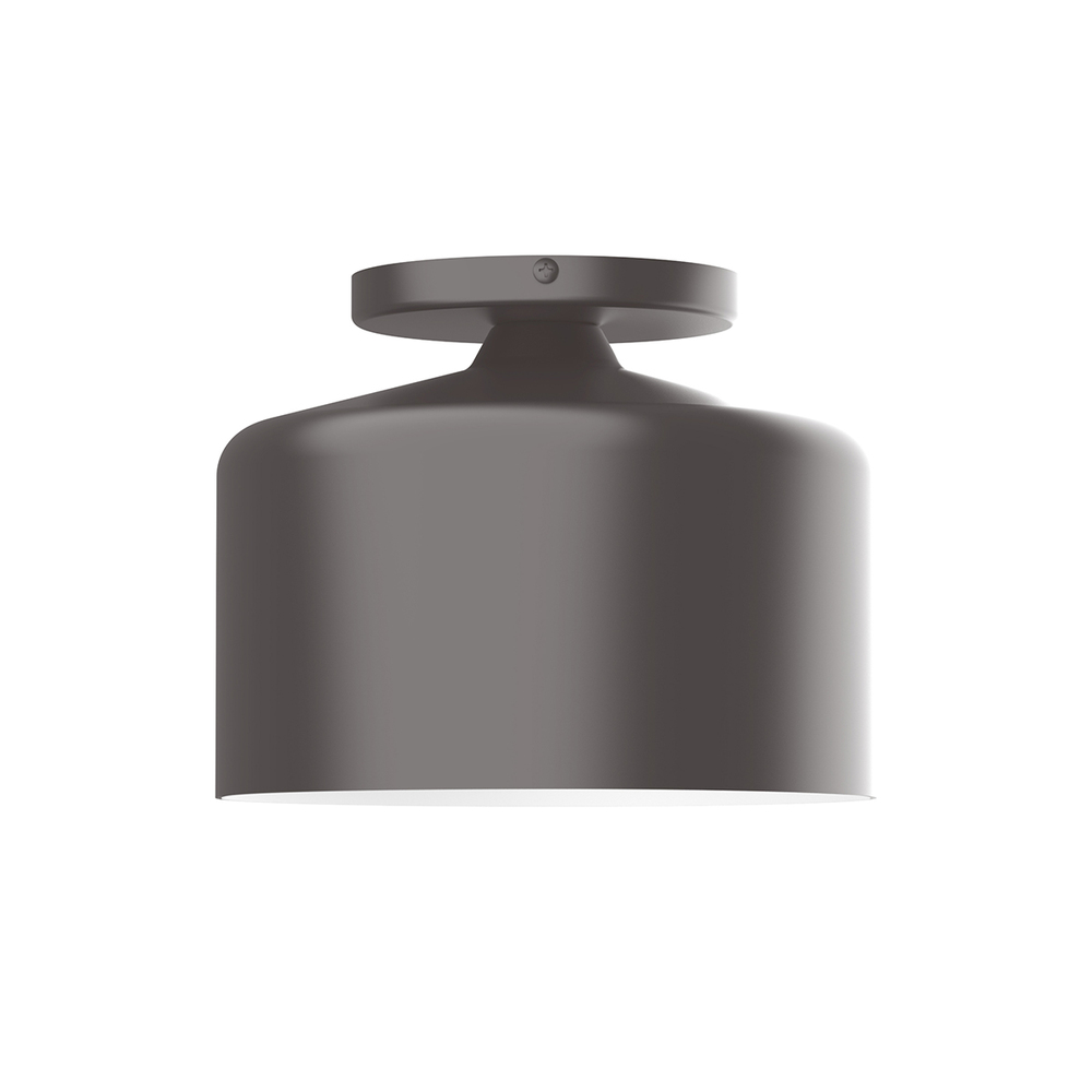 8.5" Julia Flush Mount, Bronze Matte