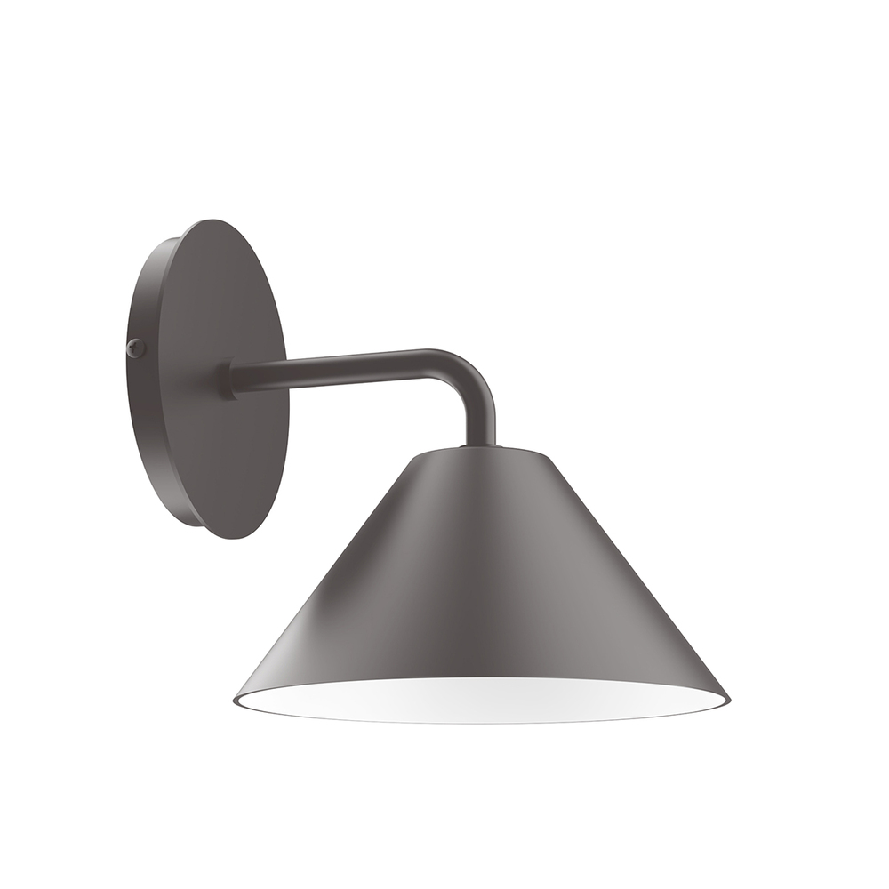 8" Pinnacle Wall Sconce, Bronze Matte