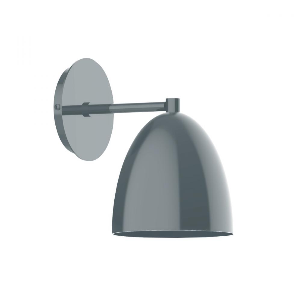Jill wall sconce, Slate Gray