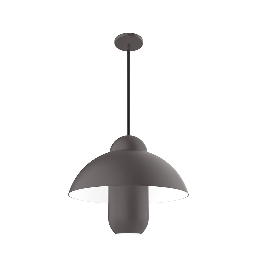 June Bug 18 inch LED Stem Hung Pendant, Bronze Matte