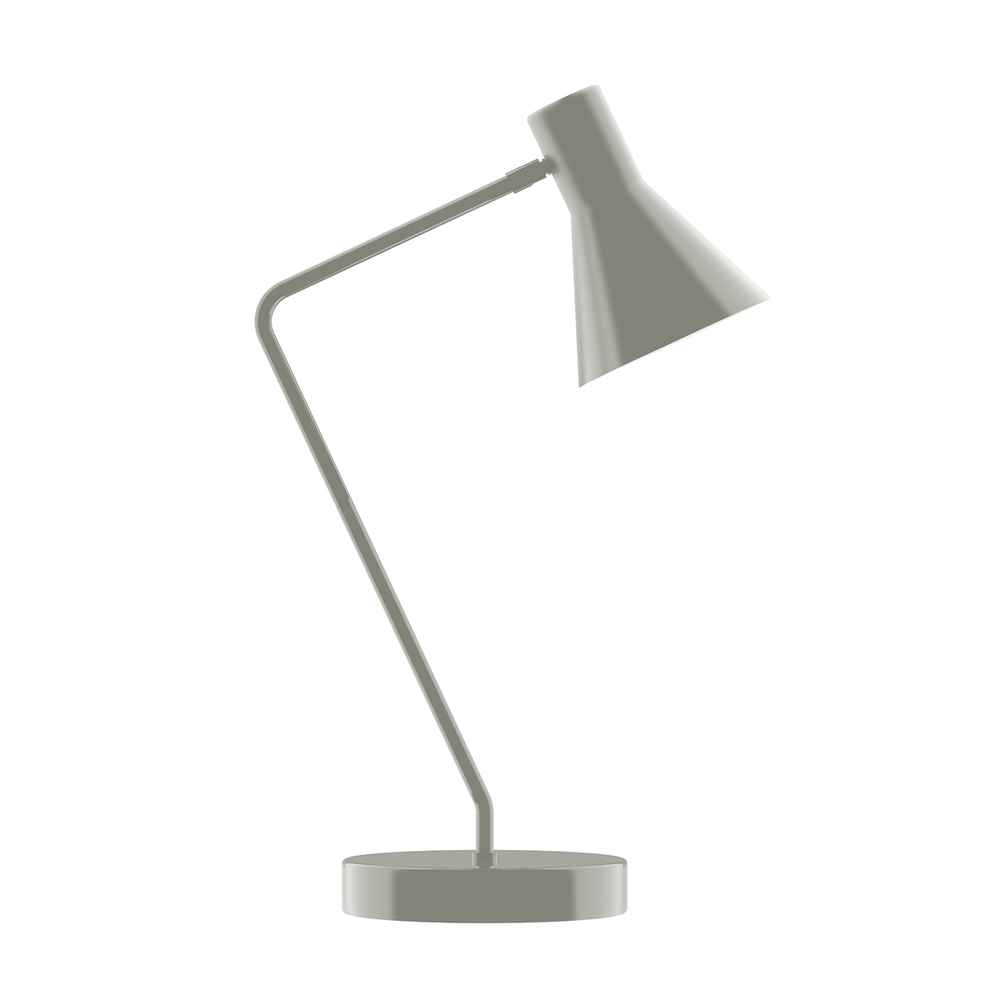21" Flare Table Lamp, Moss Green