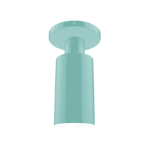 Montclair Light Works FMDX450-48-L10 - 3.5" Spark LED Flush Mount, Sea Green