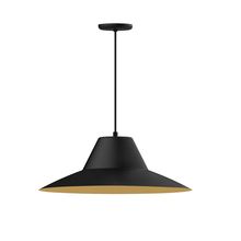 Montclair Light Works PEB203-41-75-C01 - XL Choices Angled Cap 24" pendant