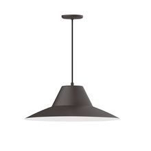 Montclair Light Works PEB203-57-44-C20 - XL Choices Angled Cap 24" pendant