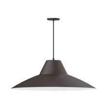 Montclair Light Works PEB204-57-44-C02 - XL Choices Angled Cap 36" pendant