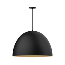 Montclair Light Works PEB214-41-75-C04 - XL Choices Deep Dome 30" pendant