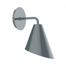 Montclair Light Works SCJ415-40 - Jasmine wall sconce, Slate Gray