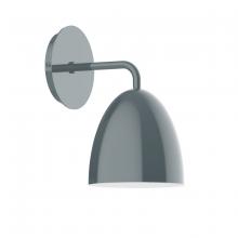 Montclair Light Works SCJ417-40 - Jill wall sconce, Slate Gray