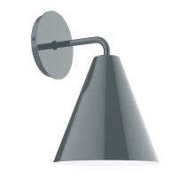 Montclair Light Works SCJ420-40 - Jynx wall sconce, Slate Gray