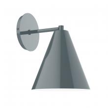 Montclair Light Works SCK420-40 - Jynx wall sconce, Slate Gray