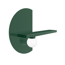 Montclair Light Works WMD010-42 - Doesburg Wall Mount, Forest Green