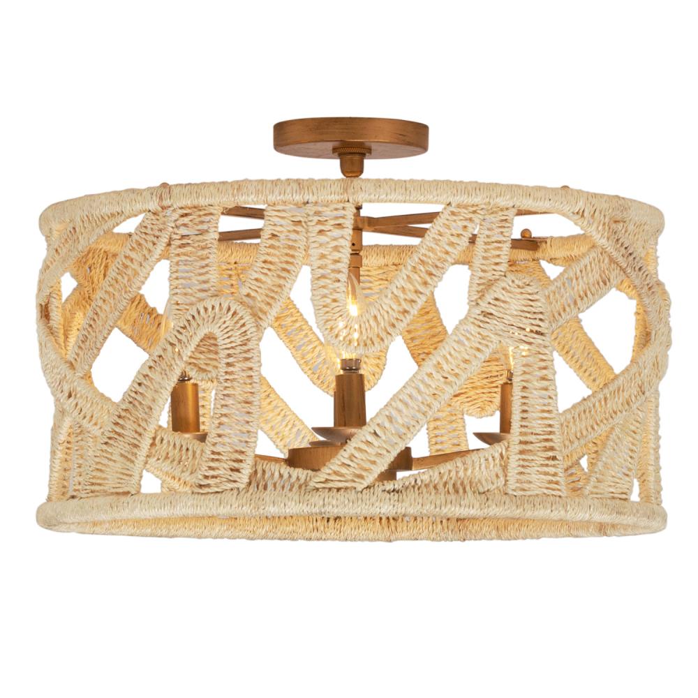 SOGA SEMI FLUSH MOUNT