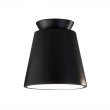 Justice Design Group CER-6170W-CRB-LED1-1000 - Trapezoid Outdoor LED Flush-Mount