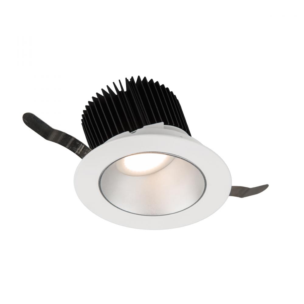 WAC Lighting R3ARWL-A930-HZ Aether Round Wall Wash Invisible Trim with LED Light Engine Trim & LED Asymmetrical Beam Haze 