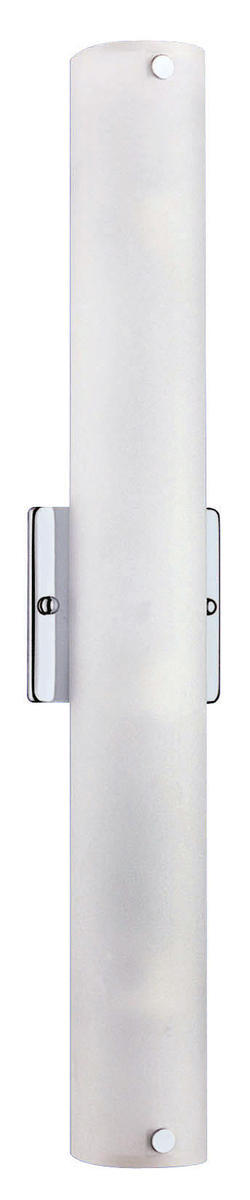3 LT Blath/Vanity Light w/ Chrome Finish & Satin Glass Shade