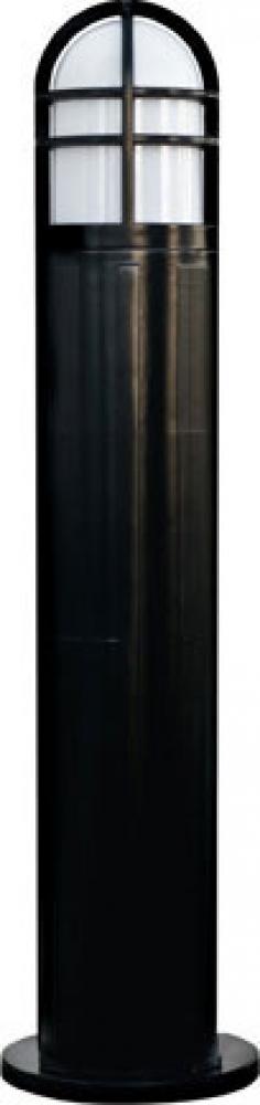 FIBERGLASS BOLLARD OPEN CAGE 35W HPS 120V