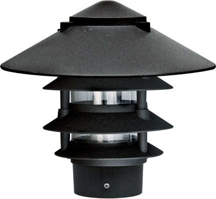PAGODA FIX 4 TIER 10"TOP 3"BASE INCAND 120V