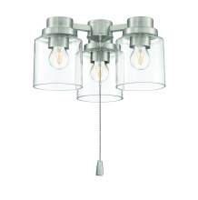 Craftmade LK301102-BNK-LED - Clear Glass w/3x4w LED