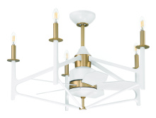 Craftmade RSV32WSB5 - 32" Overall, 24" Ceiling Fan w/Wi-Fi, DC Motor, Blades, LED Light Kit