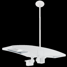 RAB Lighting PLED2X10MS2W - INDOOR MOTION SENSORS 2344 LUMENS PLED 20W 5000K 120V-277V 2 MINI SENSORS WHITE