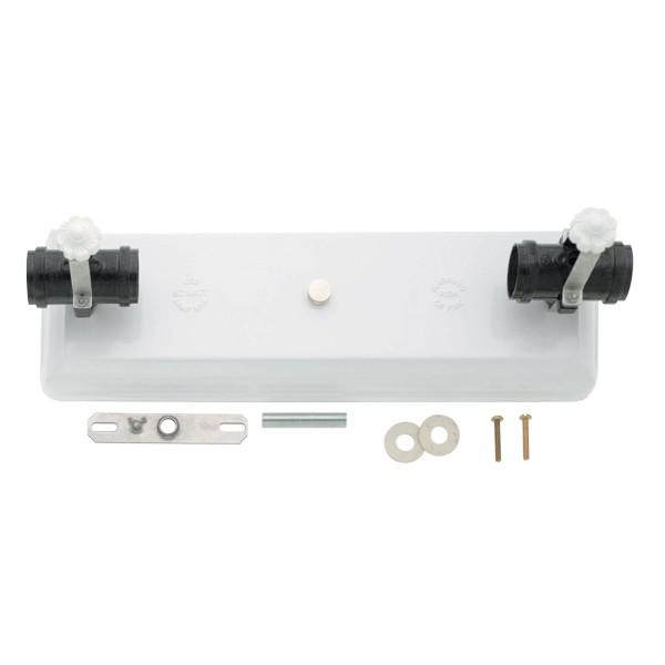 4-Light U-Channel Glass Holder; 4 Light For Use With 24" U-Bend Glass; Includes Hardware