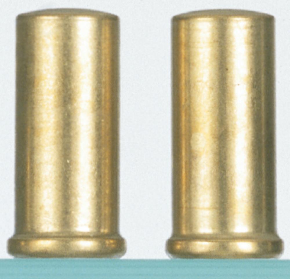 2 Finials; Brass Finish; 2"