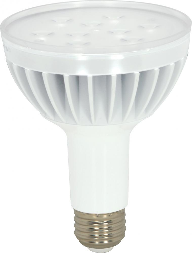 Discontinued - 13 watt PAR30 Long Neck LED; 3500K; 40' beam spread; Medium base; 120 volts
