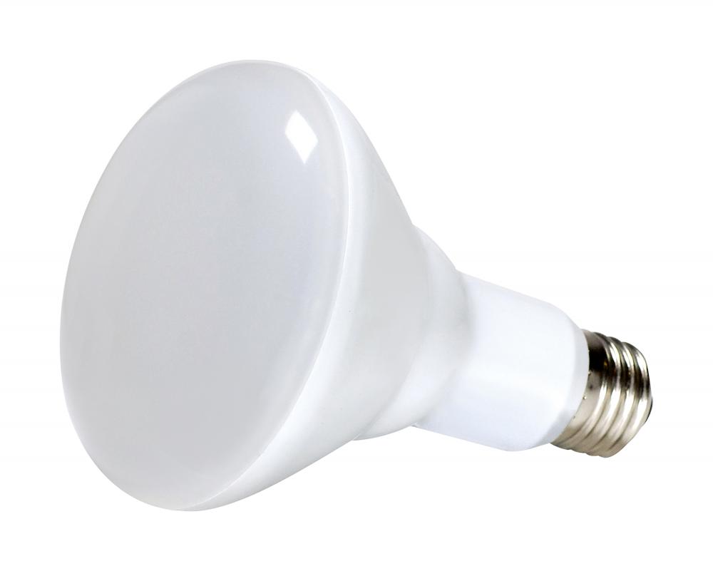 10 Watt; BR30 LED; 100 Degree Beam Spread; 5000K; Medium Base; 120 volts; Dimmable; 6-pack