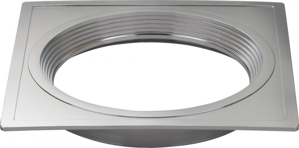 Freedom Square 4" Trim Option For 4" Base Unit; Polished Nickel Finish