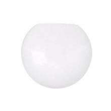 Satco Products Inc. 50/168 - Neckless Poly Globe Shade; 8 inch Diameter; 4 inch Opening