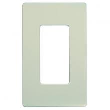 Satco Products Inc. 96/123 - Wallplate For Dimmers And Sensors; 1-Gang; Almond Finish; Lutron