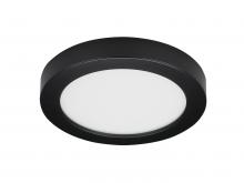 Satco Products Inc. S21534 - Blink - Battery Backup Module Housing Only For Flush Mount LED Fixture- 7" Round- Black Finish