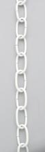 Satco Products Inc. S70/571 - 8 Gauge Chain; White Finish; 1 Yard Length