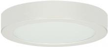 Satco Products Inc. S8674 - Blink - Battery Backup Casing For 13" Round Flush - White Finish