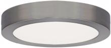 Satco Products Inc. S8675 - Blink - Battery Backup Casing For 13" Round Flush - Brushed Nickel Finish