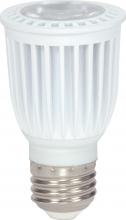 Satco Products Inc. S8997 - Discontinued - 6 watt; PAR16 LED; 3000K; 40 deg beam spread; Medium base; 120 volts; Carded