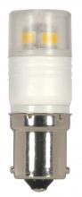 Satco Products Inc. S9222 - 2.3 Watt; T3 Repl. LED; 3000K; Bayonet Single Contact Base; 360 deg. Beam Angle; 12 Volt