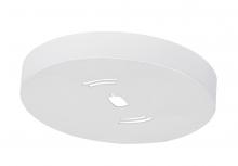 Satco Products Inc. S9346 - Battery Backup Module Housing; Only For Flush Mount LED Fixture; 7" Round; White Finish