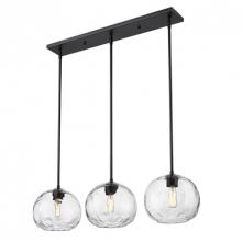 Z-Lite 490P10-3L-MB - 3 Light Linear Chandelier